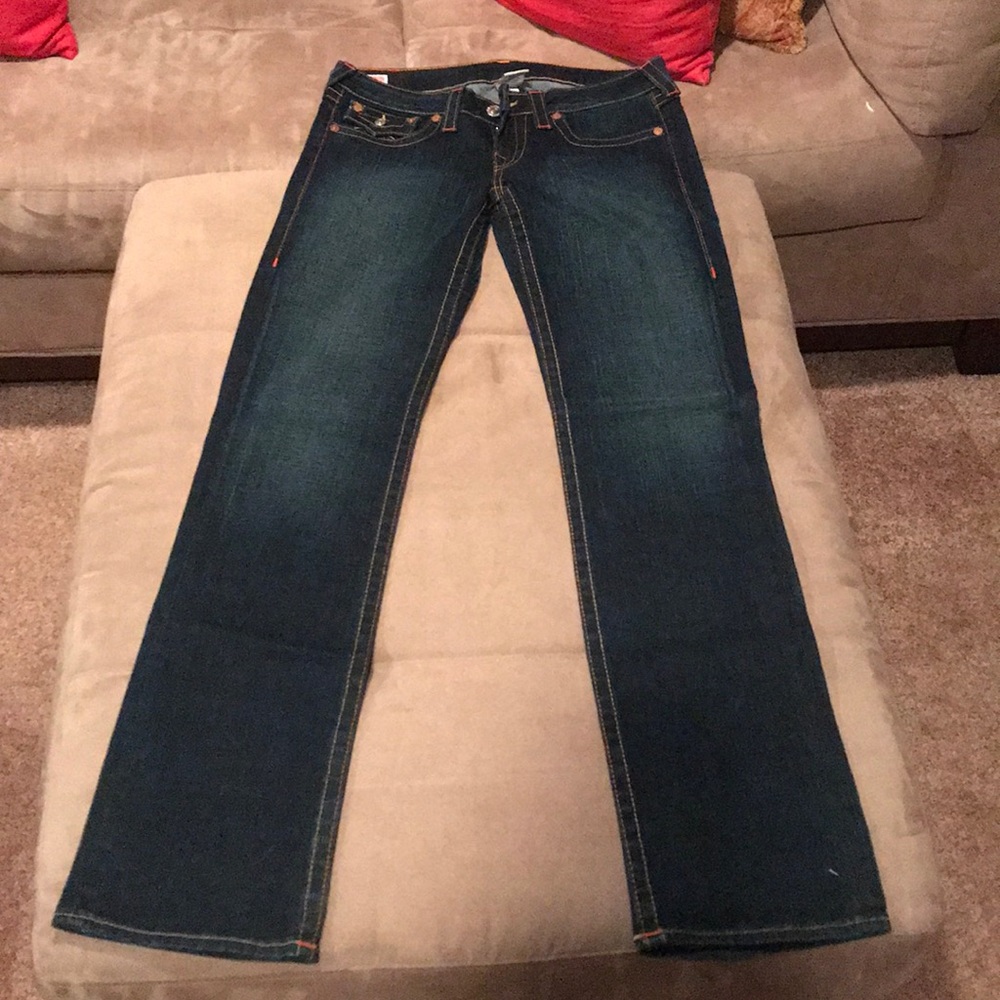 True religion straight leg jeans